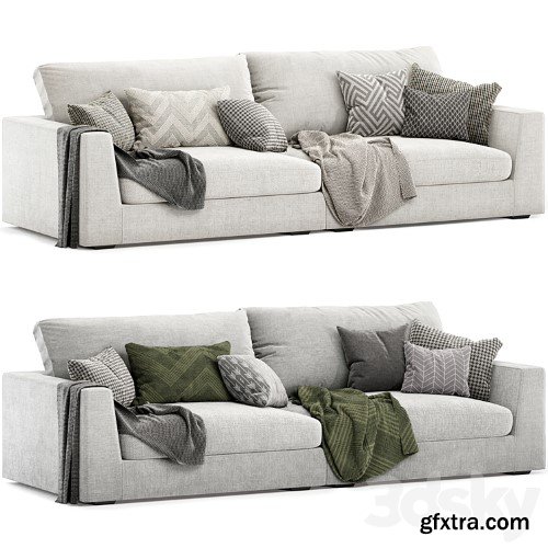 3dsky Pro - lottie 3 seat sofa