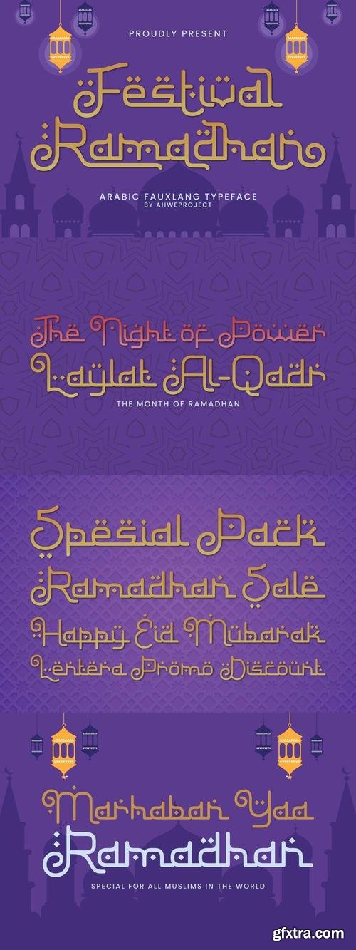 Festival Ramadhan Font