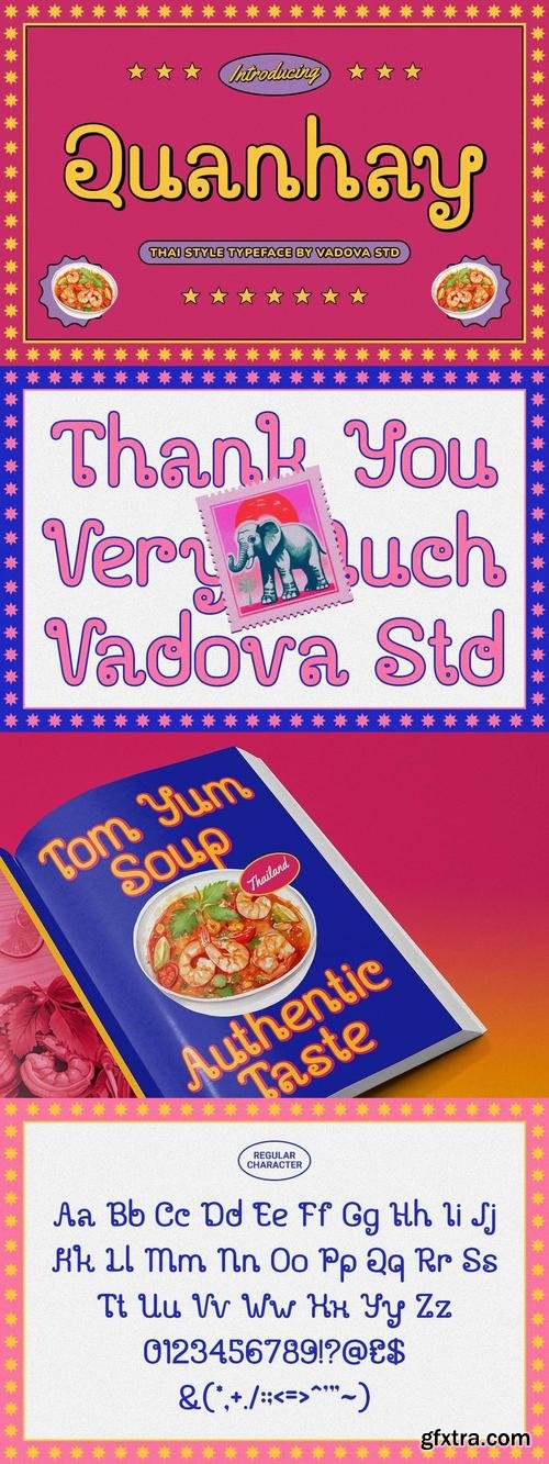 Quanhay Thai Style Font
