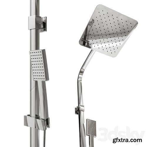 3dsky Pro - Shower column Gappo G2407, chrome