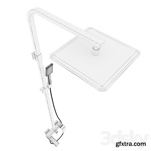 3dsky Pro - Shower column Gappo G2407, chrome