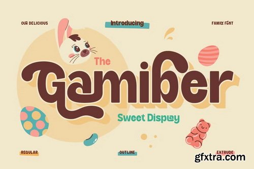 CreativeMarket - Gamiber Font