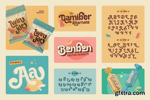 CreativeMarket - Gamiber Font