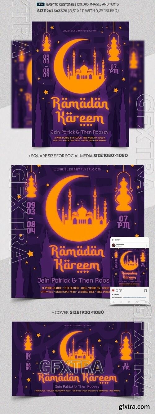 Ramadan Kareem - Premium Flyer template (PSD)
