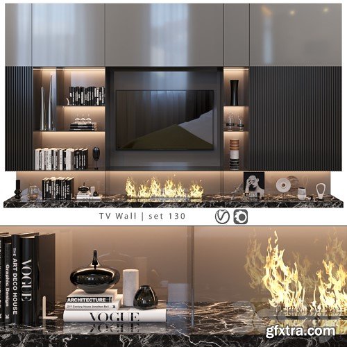 3dsky Pro - TV Wall | set 130