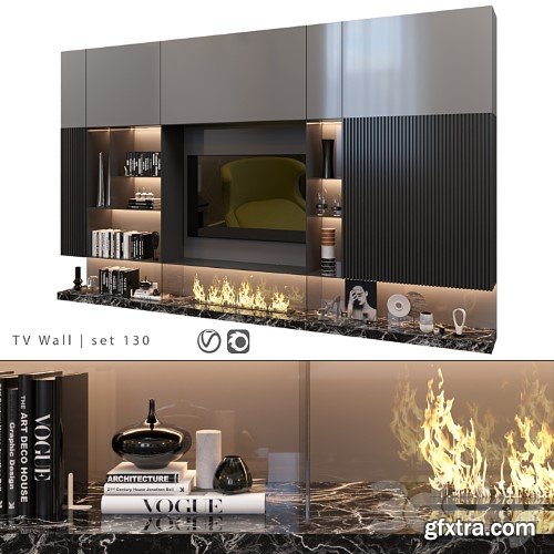 3dsky Pro - TV Wall | set 130