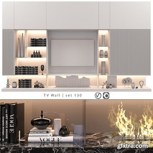 3dsky Pro - TV Wall | set 130