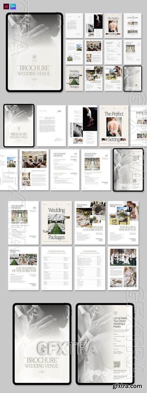 Wedding Venue Brochure Template (Digital) MV68Y4A Wedding Venue Brochure Template (Digital) MV68Y4A
