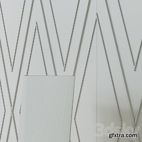 3dsky Pro - Emmemobili Oliver Boiserie Gray