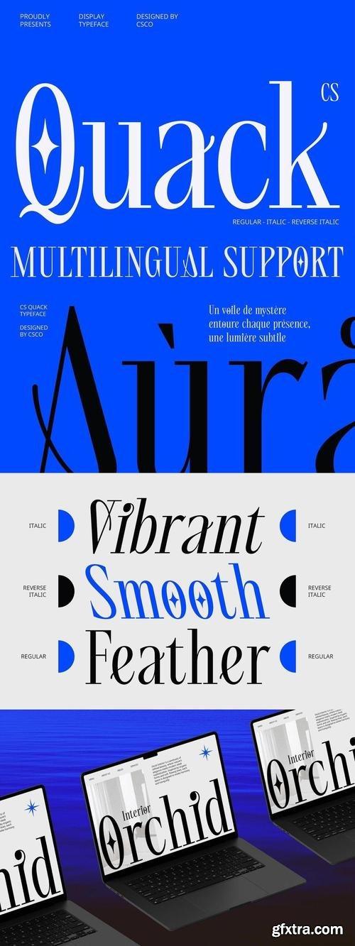 Quack - Aesthetic Font