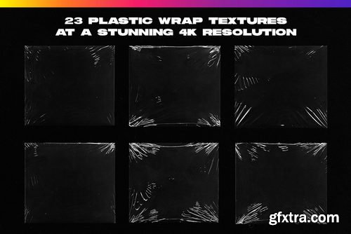 Creativemarket - 4K Plastic Wrap Textures Volume 2