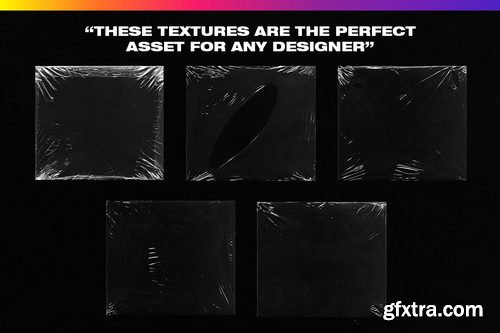 Creativemarket - 4K Plastic Wrap Textures Volume 2