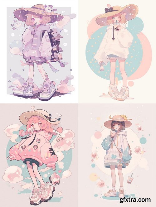 415 Midjourney Prompts for Anime Characters: Vol 2