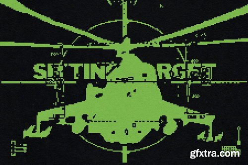 Pixelated Dithered Effect