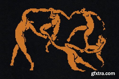 Pixelated Dithered Effect