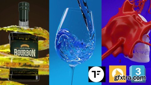 Udemy - 3Ds Max & Phoenix FD Liquid VFX Simulation Masterclass