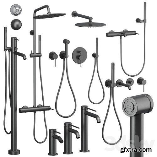 3dsky Pro - Gattoni Circle Two shower and faucet set