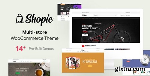 Themeforest - Shopic - Multistore WooCommerce WordPress Theme 28788338 v2.3.3