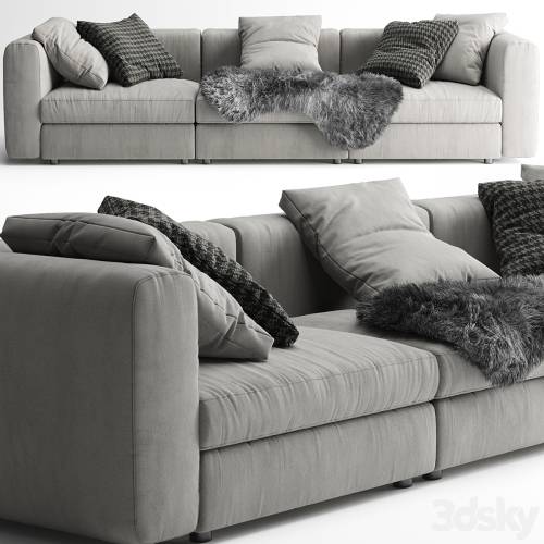 '3dsky Pro - Poliform Dune Sofa B'