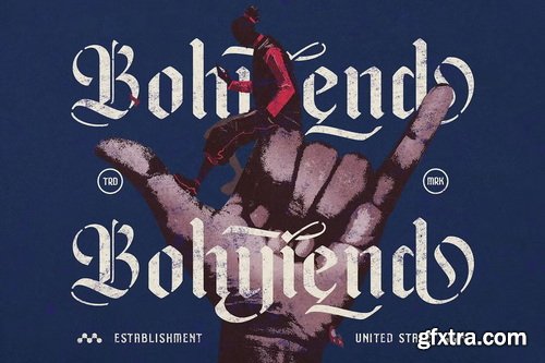 CreativeMarket - Black Deamond Typeface