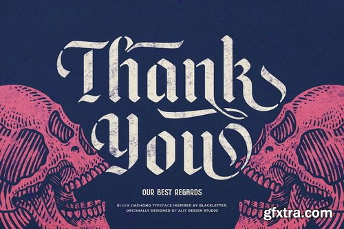 CreativeMarket - Black Deamond Typeface