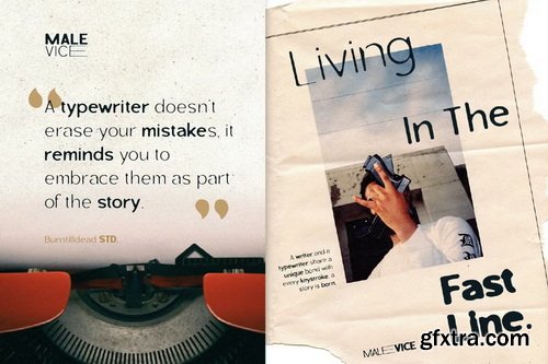 CreativeMarket - Malevice Inkbleed Font