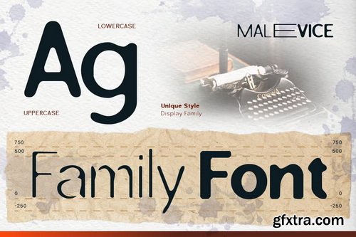 CreativeMarket - Malevice Inkbleed Font