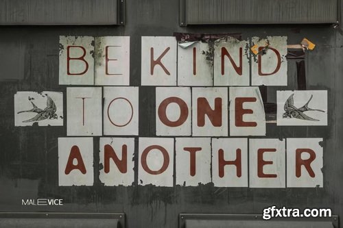 CreativeMarket - Malevice Inkbleed Font