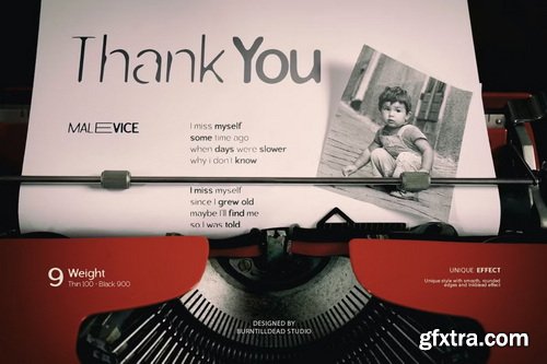 CreativeMarket - Malevice Inkbleed Font