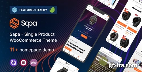 Themeforest - Sapa - Product Landing Page WooCommerce Theme 47134187 v1.1.5