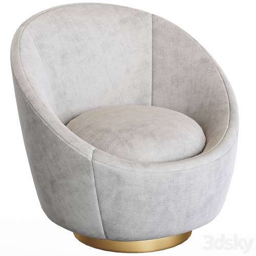 '3dsky Pro - Jonathan Adler Ether Swivel Chair'
