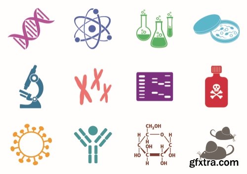 Science Infographics 25xEPS