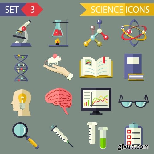 Science Infographics 25xEPS