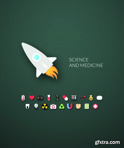 Science Infographics 25xEPS