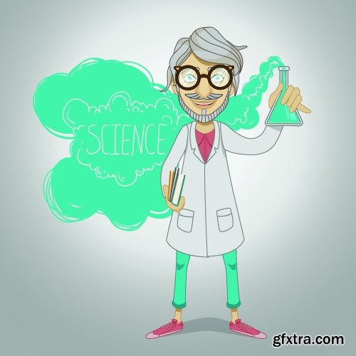 Science Infographics 25xEPS