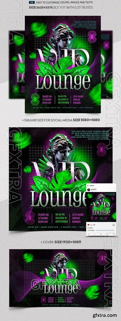 VIP Lounge - Premium Flyer template (PSD)