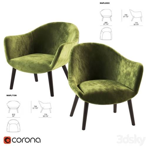 '3dsky Pro - Mad Chair velvet'