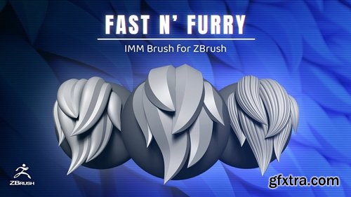 Furry IMM Brush for ZBrush 2022