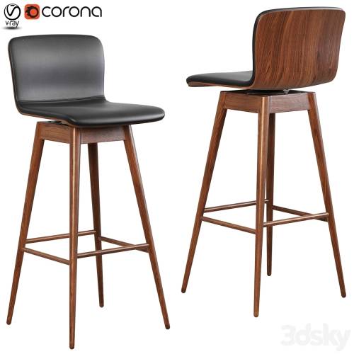 '3dsky Pro - Sede Black Swivel Bar Stool' '3dsky Pro - Sede Black Swivel Bar Stool'