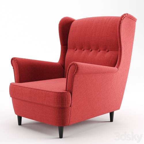 '3dsky Pro - Armchair Strandmon Ikea'
