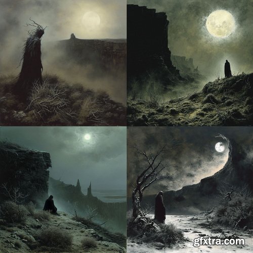 438 Midjourney Prompts for Dark Fantasy Art: Vol 2