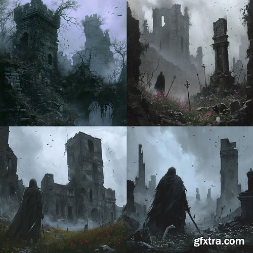 438 Midjourney Prompts for Dark Fantasy Art: Vol 2