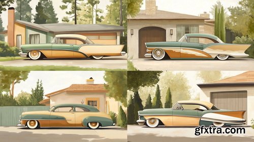 419 Midjourney Prompts with Sref Codes for Car Art