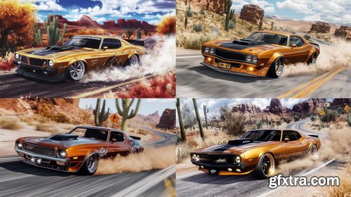 419 Midjourney Prompts with Sref Codes for Car Art