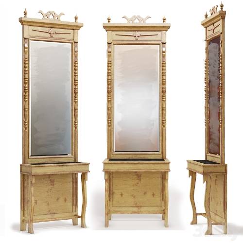 '3dsky Pro - Antique console mirror'