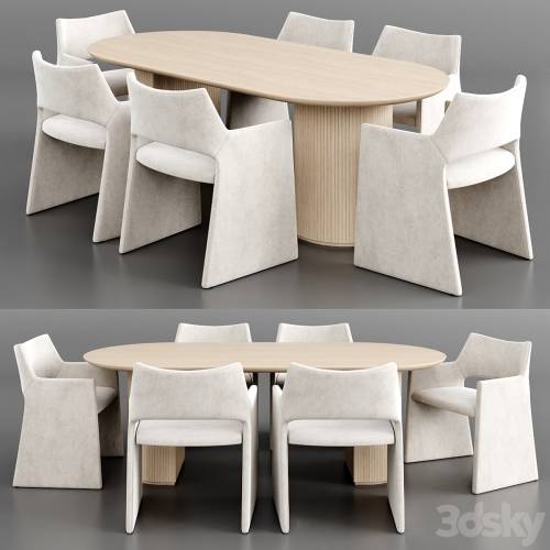 '3dsky Pro - Dinning set 24'