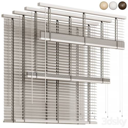 '3dsky Pro - Wooden blinds 03, Folding wooden blinds'