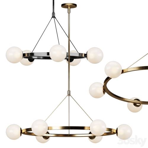 '3dsky Pro - Hayes Chandelier West Elm' '3dsky Pro - Hayes Chandelier West Elm'