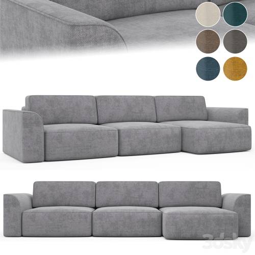 '3dsky Pro - Corner sofa Space-2'