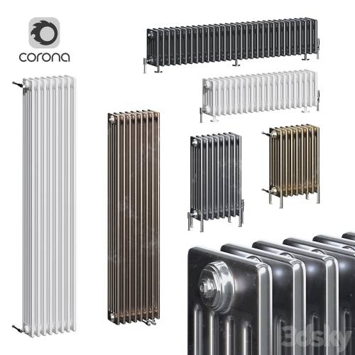 '3dsky Pro - Zehnder Charleston radiators 5C'